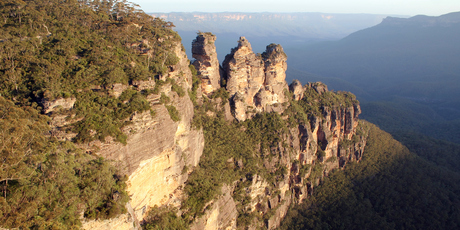 The Blue Mountains' "Seven" Sisters - well, the three that remain at least. Photo / Thinkstock