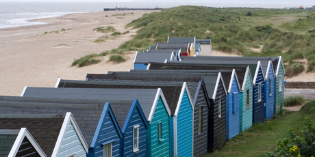 Southwold Beach looking towards Sizewell, Suffolk. Photo / Thinkstock