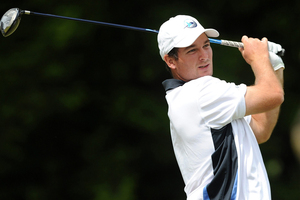 Auckland professional Ryan Fox is in a five-way share of the lead after two rounds of the South Pacific Golf Open Championship in New Caledonia. Photo / Kerry Marshall.