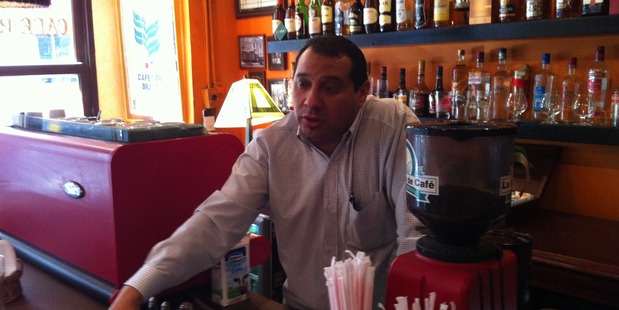 Juan Carlos Pino, who runs the La Rienda Parrilla in Buenos Aires. Photo / James Ihaka