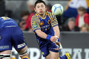 The best for Otago was Japanese halfback Fumiaki Tanaka. Photo / Getty Images.