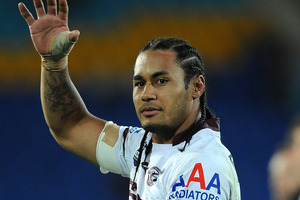 Utility Dean Whare has been chosen in the Kiwis train-on squad ahead of Manly teammate Steve Matai who has been overlooked for next month's test with Australia. Photo / Getty Images.