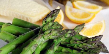 Asparagus are great fresh, or can be pickled. Photo / Doug Sherring