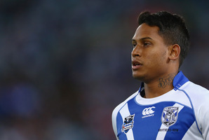 Ben Barba of the Bulldogs. Photo / Getty Images