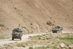 The Kiwi team in Afghanistan is well-equipped with LAVs which have proved their worth. Photo / NZDF