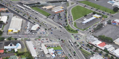 An artist's impression of the proposed Panmure intersection. Photo / Supplied