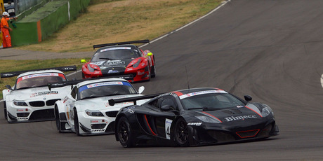 Single seater specialist Chris van der Drift has lately taken a crack at the Italian GT3 endurance championship, sharing driving duties with Alessandra Neri. Photo / Supplied