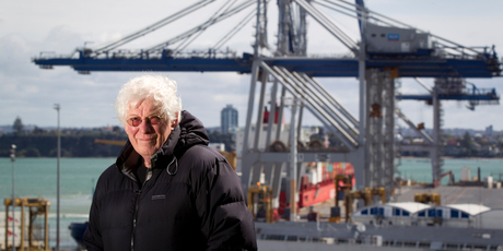 Architect Martyn Evans says a port in the Firth of Thames would allow the Auckland waterfront to fulfil its potential. Photo / Richard Robinson
