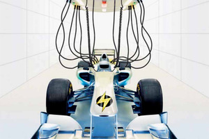 In Formula E there will be plenty of speed but bery little noise or smell. Photo / Supplied