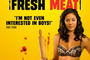Hanna Tevita as lesbian cannibal schoolgirl Rina Crane. Photo / Supplied