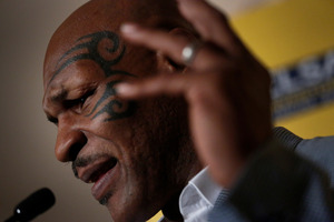 Mike Tyson. Photo / AP