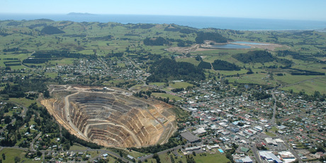 Production from Waihi is likely to be around 70,000oz this year compared to 100,000oz in a good year. Photo / APN