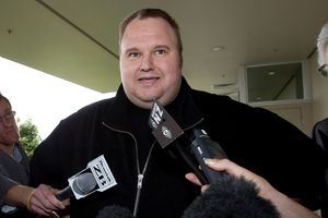 Kim Dotcom. Photo / Brett Phibbs