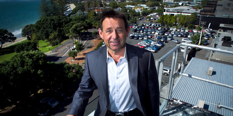Richlister John Copson of Crown Group is a financier who owns almost 1ha of reserve-front land. Photo / Natalie Slade