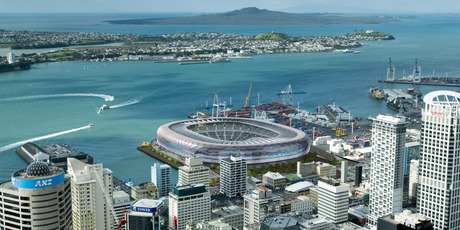 All kinds of ideas, such as a waterfront stadium, have been rejected in the past. Photo / NZPA