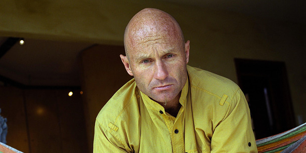 Leave in the middle of a race? No, says a banged up Steve Gurney.