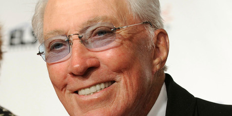 2009 file photo which shows Andy Williams arriving at the MusiCares Person of the Year tribute in Los Angeles. Photo / AP