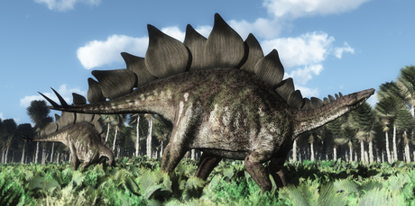 DinoTails, resembling the back plates of a stegosaur, have been designed to increase the power and efficiency of wind turbines. Photo / Thinkstock