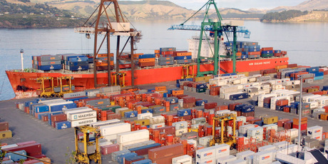 NZ exports across the Tasman were 17 per cent lower in value last month than in August 2011. Photo / Christchurch Star