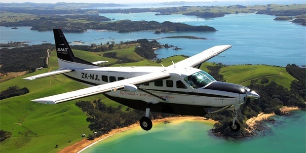 Salt Air operates daily commuter flights from Auckland's North Shore to the Bay of Islands. Photo / Salt Air