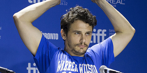 James Franco is releasing his debut album, under the name Daddy. Photo / AP