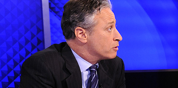 Jon Stewart's F-bomb at the Emmy Awards was applauded by Twitter fans. Photo / AP