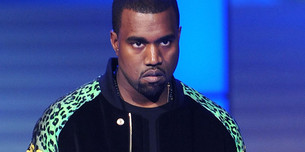 A Kanye West sex tape was allegedly stolen from the rapper's laptop. Photo / AP