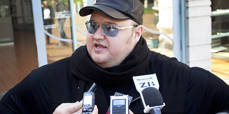 Kim Dotcom has been suggested as a replacement for Mark Sainsbury on Close Up. Photo / Sarah Ivey