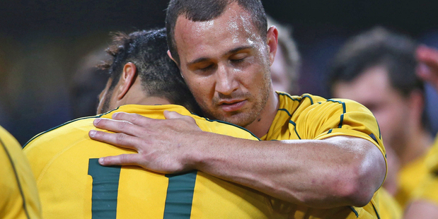 Quade Cooper would have been cuddled and loved back into form if he was contracted in New Zealand. Photo / Getty Images