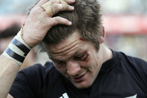 Richie McCaw has been assaulted seven times in three years.
Photo / File