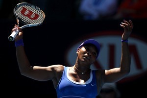Serena Williams lost in straight sets to Ekaterina Makarova. Photo / Getty Images