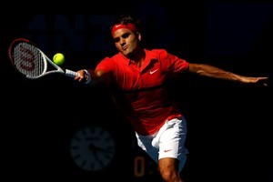 Roger Federer beat Juan Martin Del Potro in straight sets. Photo / Getty Images