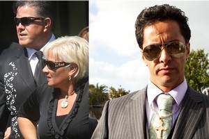 Bishop Brian Tamaki and Cardinal Hoani from Sione's Wedding 2. Photos / Alan Gibson, Supplied