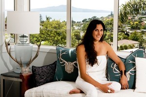 Shelleece Stanaway takes a modern approach to decorating a beachside home. Photo / Babiche Martens