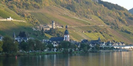 Zell is an historic town on Germany's Mosel River. Photo / Ken Watkin