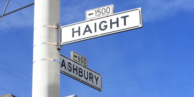 Haight-Ashbury, San Francisco's "Ground Zero of hippiedom". Photo / Thinkstock