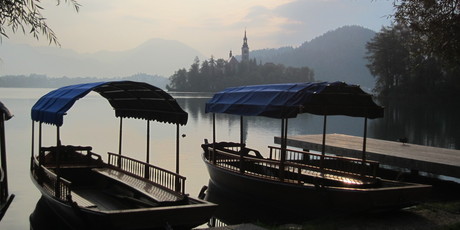Slovenians and overseas visitors alike flock to Lake Bled for its alpine air, the springs and the scenery. Photo / Jill Worrall