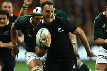 Israel Dagg scored a dramatic, late try to give the All Blacks a famous 29-22 victory over South Africa in 2010. Photo / Getty Images.