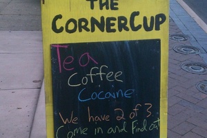 Tea and cofee not to be sniffed at. Photo / Supplied