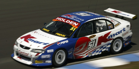 Greg Murphy racing at Sydney during the V8 Supercar championship in 2003. Photo / Robert Cianflone