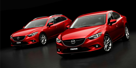The Mazda6 range, sedan and wagon. Photo / Supplied