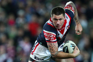 After bitter disappointment at his rejection by the Warriors, Shaun Kenny-Dowall's rise across the Tasman at the Roosters was rapid at a young age. Photo / Getty Images