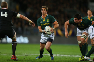 The Springboks last lost at home to the All Blacks in 2010, at the same venue in Soweto this weekend's match will be played at. Photo / Getty Images
