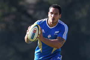 Hosea Gear has been given a chance to make his mark when the All Blacks play South Africa in Soweto this weekend. Photo / Getty Images
