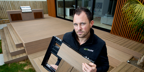 Outdure founder Craig Fountain says there is huge potential in the US. Photo / Steven McNicholl