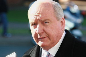Radio announcer Alan Jones. Photo / Getty
