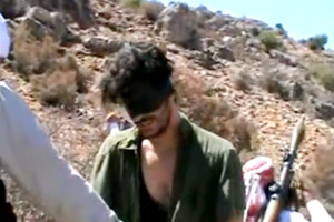 In this image taken from undated video posted to YouTube, American freelance journalist Austin Tice, who had been reporting for American news organizations in Syria until his disappearance in August. Photo / AP