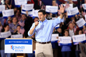 Republican Vice Presidential candidate Paul Ryan. Photo / AP