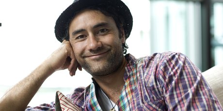 New Zealand film-maker Taika Waititi used crowd sourcing to help raise money to distribute the move Boy. Such fund raising may soon come under new securities law. Photo / David White