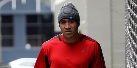 Muliaina would be an ideal signing to play centre for the Blues where his leadership would help many of the younger players in the backline. Photo / Sarah Ivey